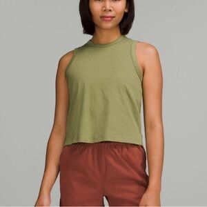 Lululemon Classic-Fit Cotton-Blend Tank Top